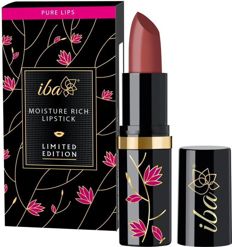 Iba Moisture Rich Lipstick Limited Edition(E01 Perfect Nude, 4 g)