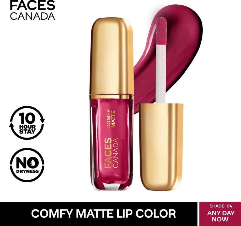 FACES CANADA Comfy Matte Lip Color Any Day Now 04 1.2ml Price in