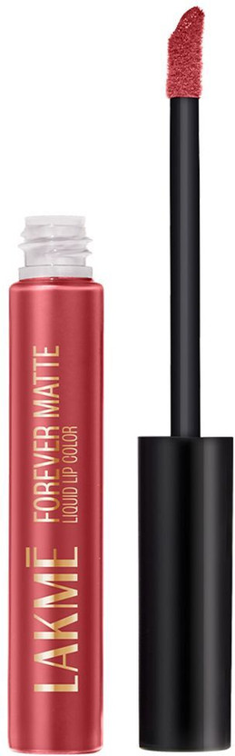 Lakmé Forever Matte Liquid Lip Colour -(Pink Peach, 5.6 ml)