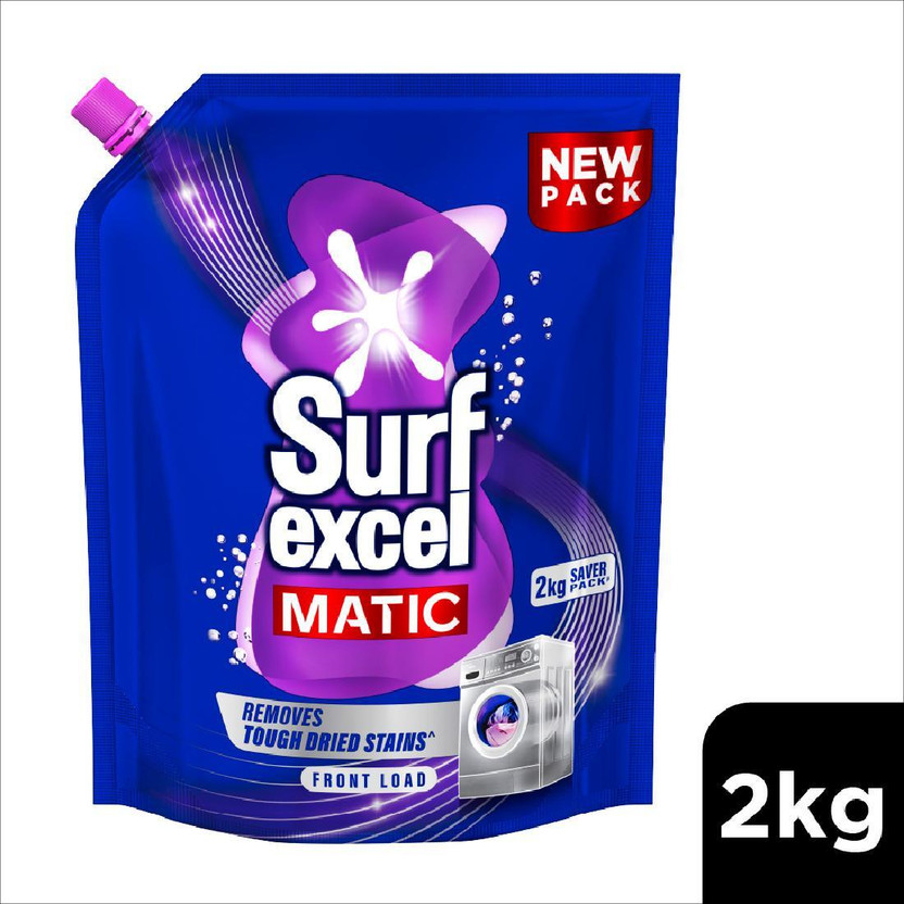 Surf excel Matic Front Load Fresh Liquid Detergent(2 L)