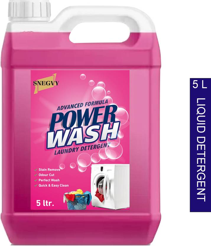 Snegvy Liquid Detergent Refil Can5 Liter Power Wash Formula Skin