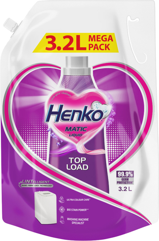 Henko Matic Top Load Liquid Detergent(3.2 L)