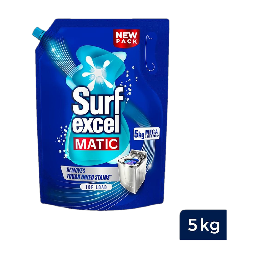 Surf excel Matic Top Load Fresh Liquid Detergent(5 kg)