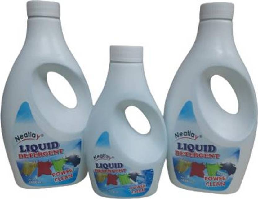 Neatlay Liquid Detergent 2500ml Pack For Top Load & Front Load, Machine and Hand Wash Floral