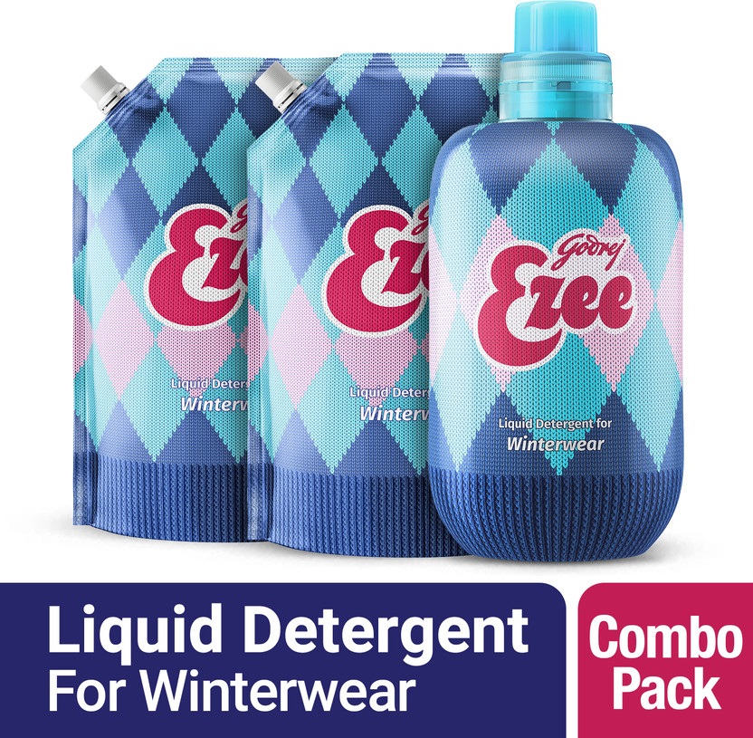 godrej ezee For Winter Wear Fresh Liquid Detergent(3 x 1 kg)