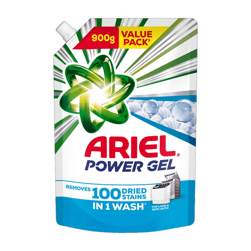 Ariel Power Gel Top Load Fresh Liquid Detergent(900 g)