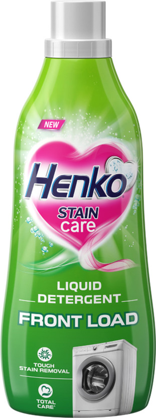 Henko Stain Care Detergent Liquid Front Load Fresh Liquid Detergent(1 L)