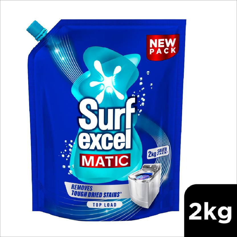Surf excel Matic Top Load Fresh Liquid Detergent(2 L)