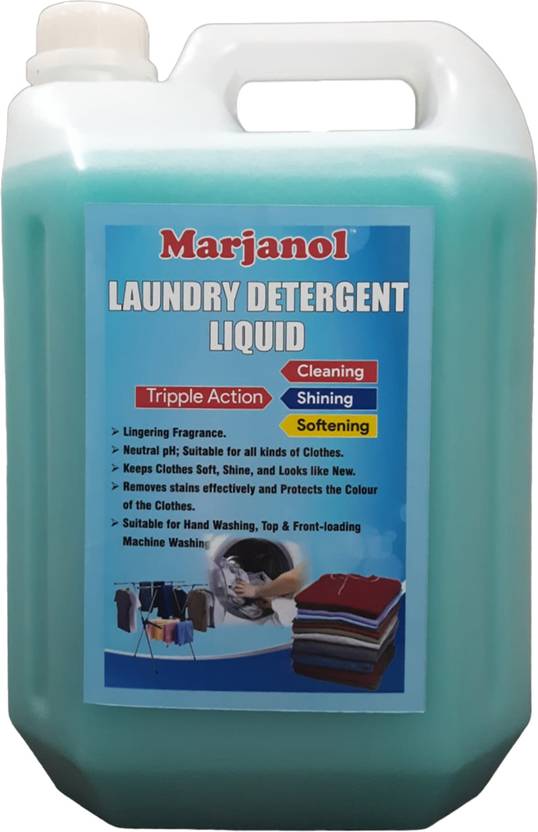 MARJANOL Laundry Detergent Liquid 5 Litre Aqua Liquid Detergent Price