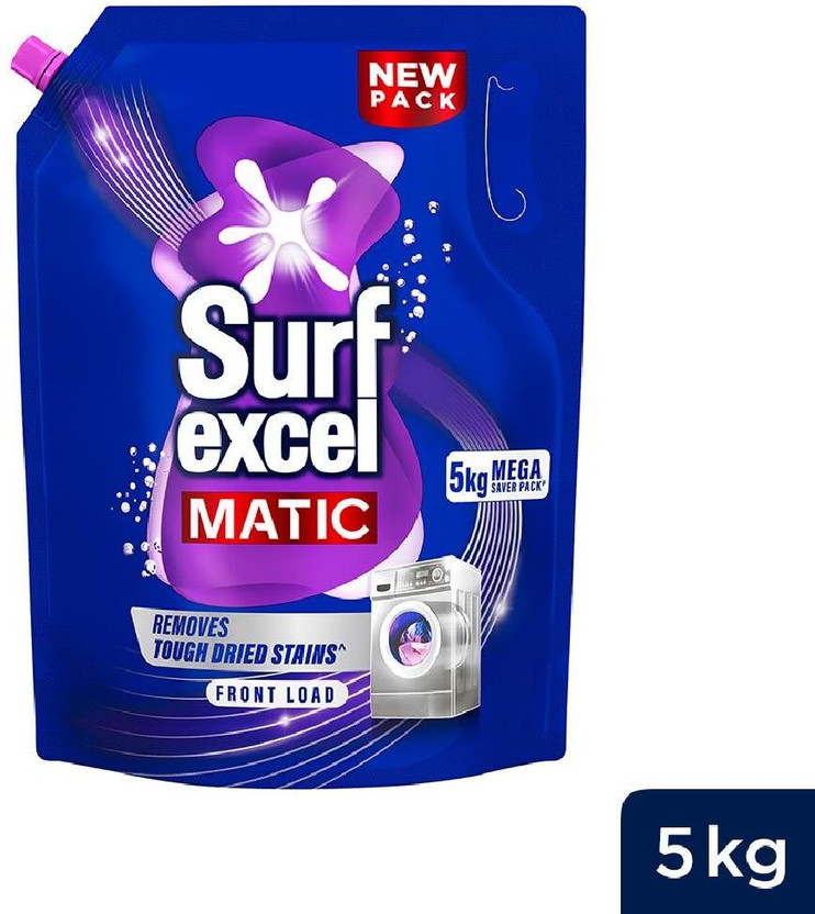 Surf excel Matic Front Load Fresh Liquid Detergent(5 kg)