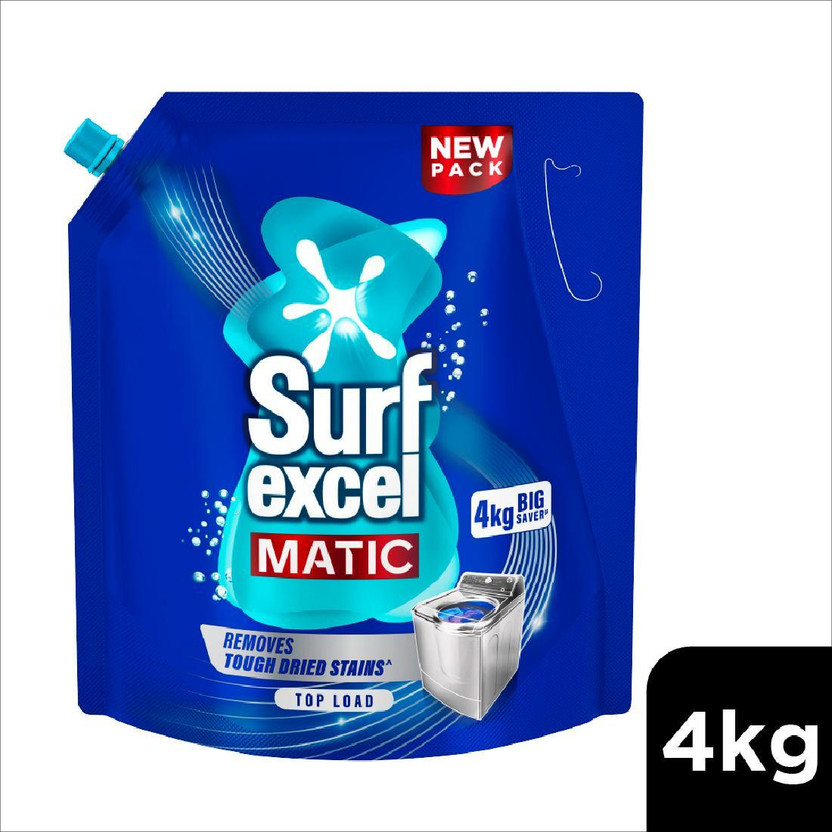 Surf excel Matic Top Load Fresh Liquid Detergent(4 L)