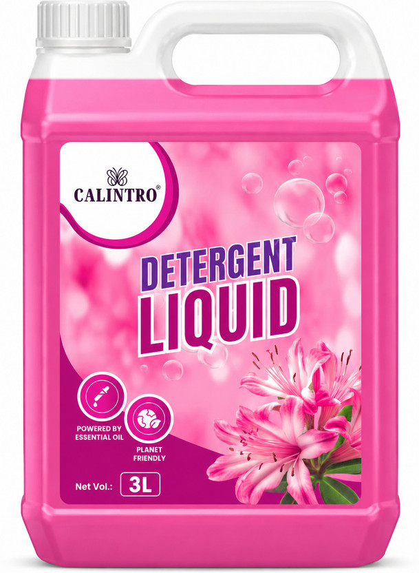 Calintro Ultra Wash Top load & Front Load machine and hand liquid detergent, Classic Liquid Detergent(3000 ml)
