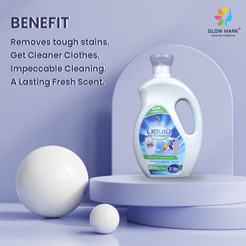 GLOW MARK FRONT & TOP LOAD Neem Liquid Detergent Price in India Buy