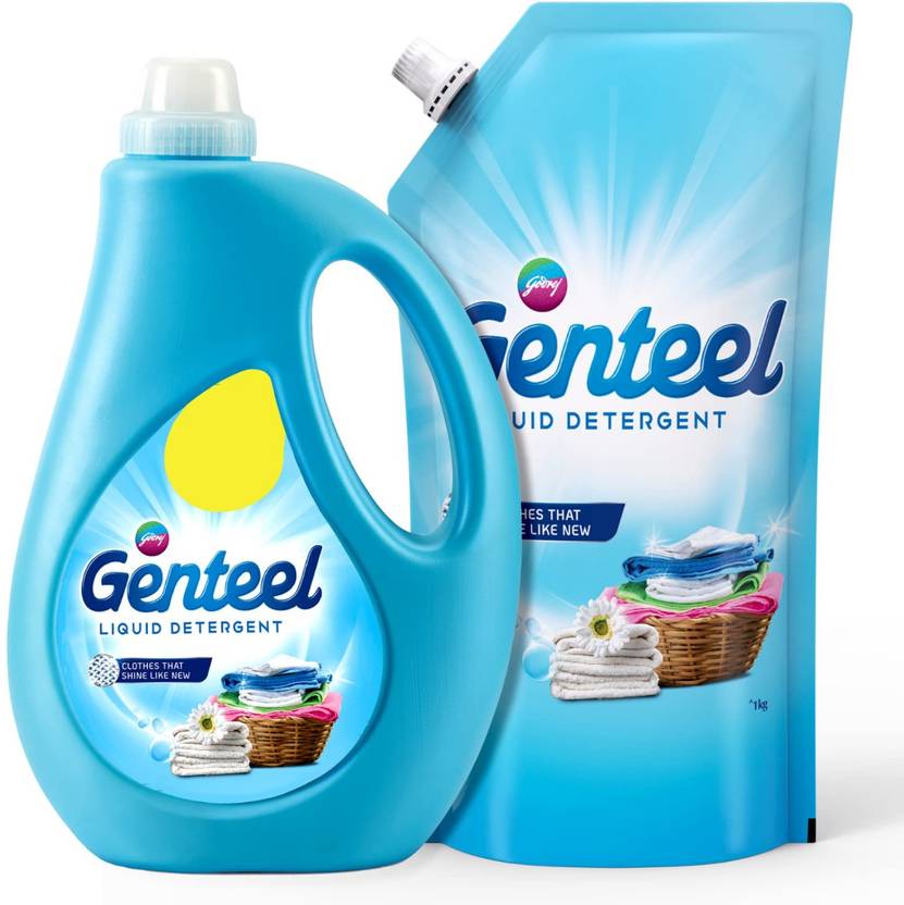 Godrej Genteel Top load and Front load Fresh Liquid Detergent Price in