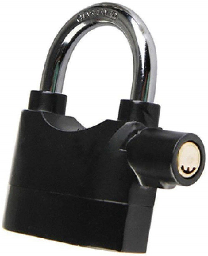 ZARRY Anti Theft Motion Sensor Alarm Lock_01 Lock(Black)