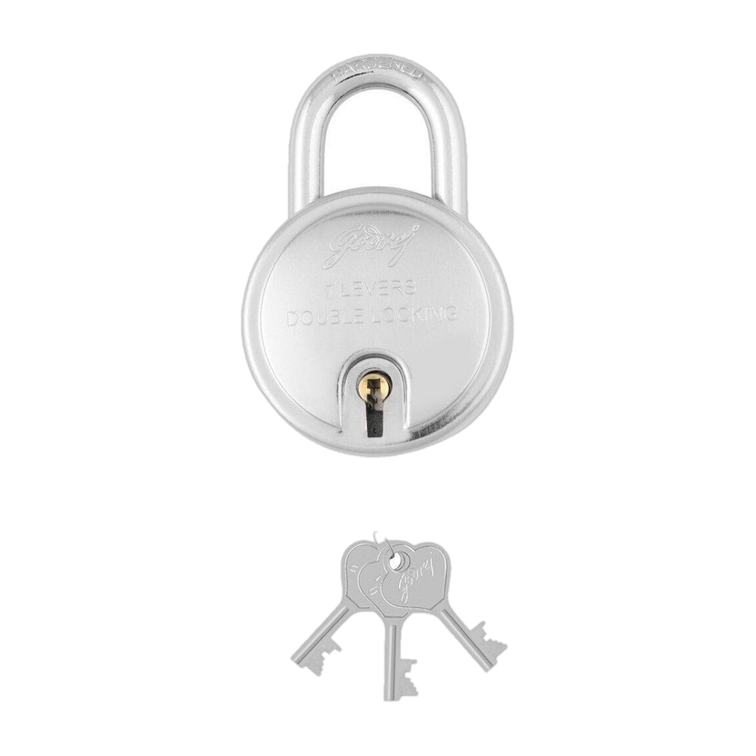 Godrej Godrej Round Padlock 7 Lever 3keys Padlock(Steel) - Flipkart Deal