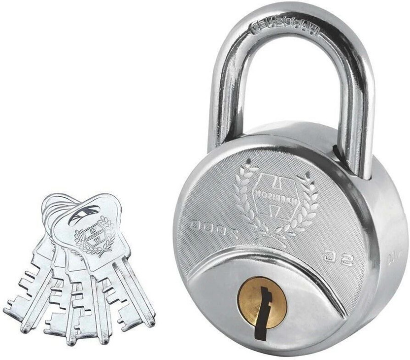 HARRISON SC-2000-0552 Key Pad Lock (Silver, Painted Finish) Padlock(Silver)