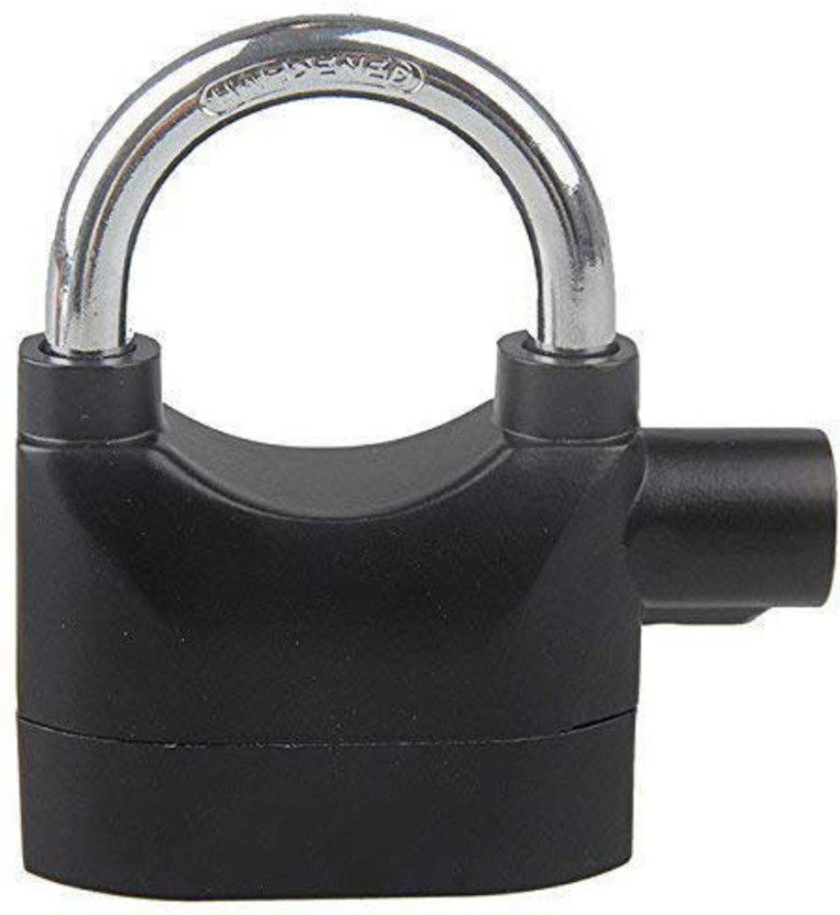 MELZRON Anti Theft Sensor Alarm Lock , Office and Safety Lock , Alarm lock Safety Lock Lock(Black)