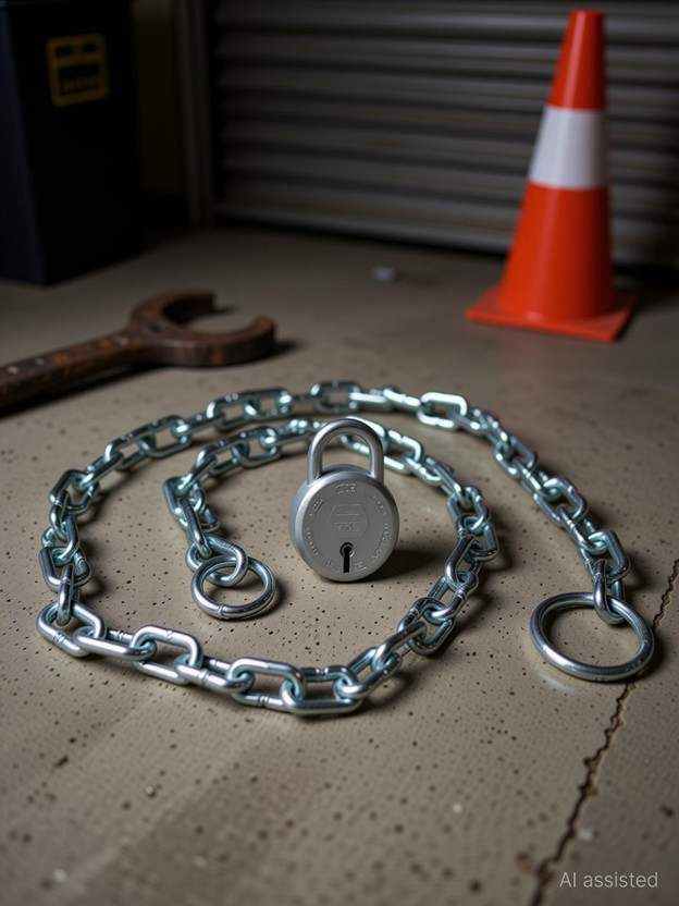 babeast Tala-1 Chain Lock(Silver)