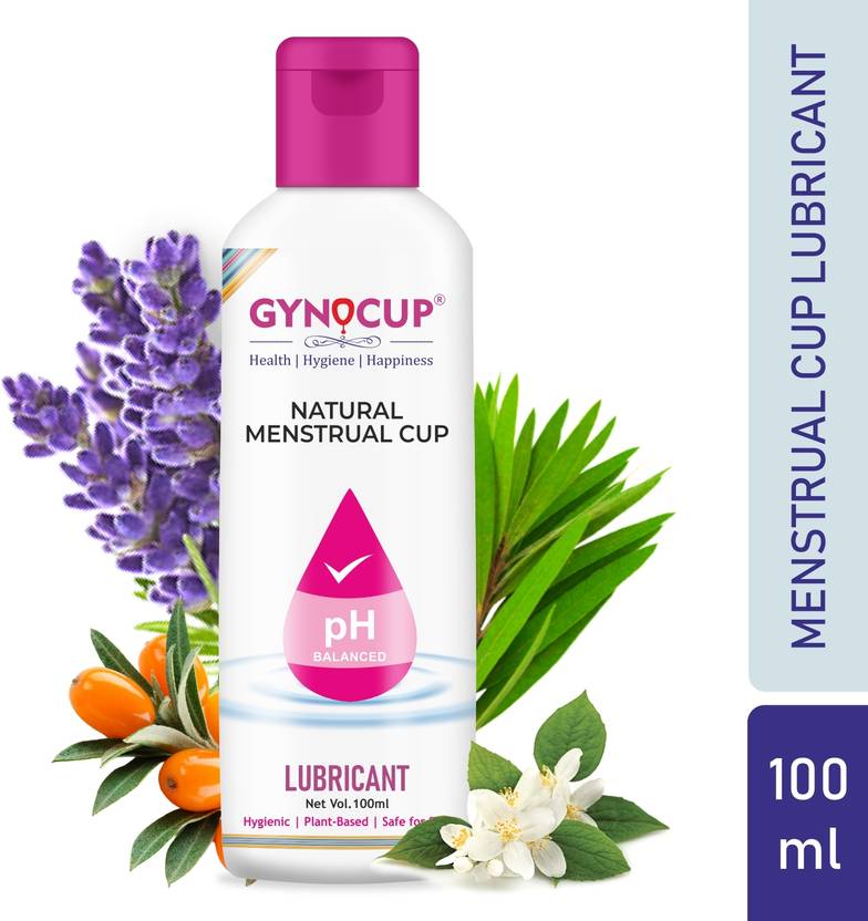 Gynocup Menstrual Cup Lubricant Water based & pH Balanced