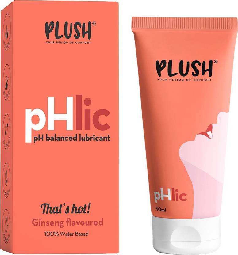 PLUSH pHlic Water Based pH Balanced Lubricant Ginseng Flavored