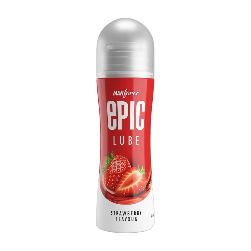 MANFORCE Epic Strawberry Lube | Water-based Lubricant(60 ml)