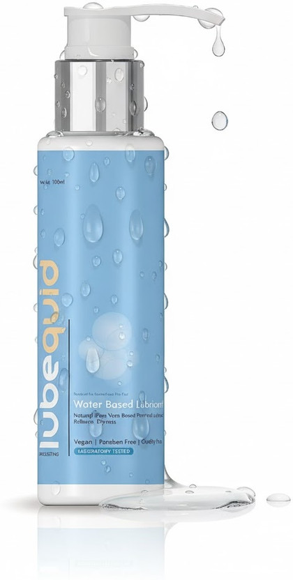 Lubequid Natural Water-Based Personal Lubricant, 100 ML Bottle Lubricant(100 ml)