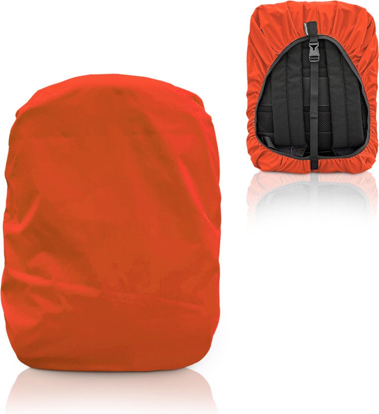 MUTMAIN Waterproof Backpack Cover for Rain & Dust , 45L to 60L Waterproof Trekking, camping, Hiking Bag Cover (PARROT) Luggage Cover(L (45Ltr), Orange)