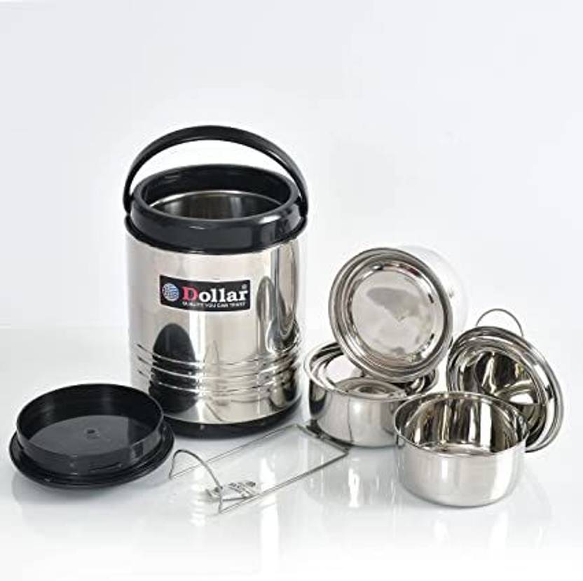 Flipkart.com | Dollar Hot-N-Fresh Stainless Steel Puff Insulated Lunch