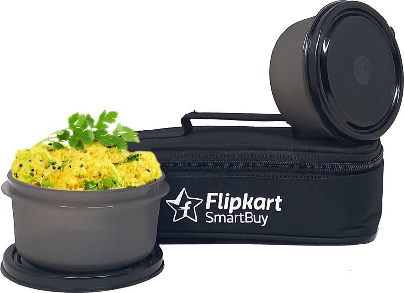 Flipkart SmartBuy Lunch Box with 2 Plastic Containers