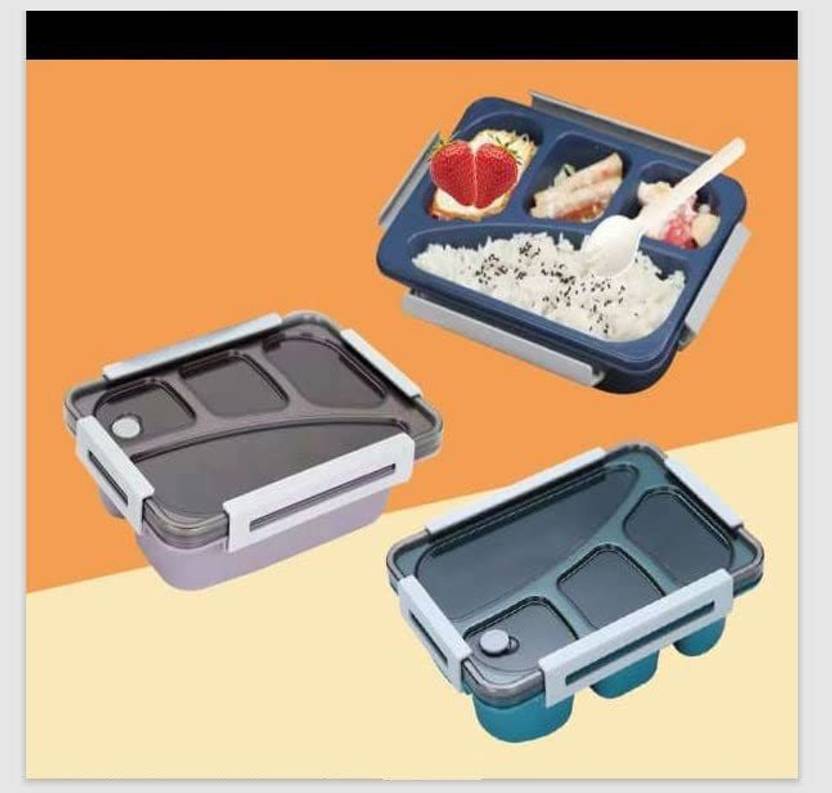 YUJASV Lunch Boxes Freezer Safe Portion