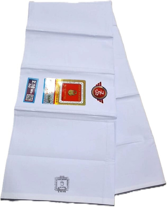 Lock Checkered White Lungi