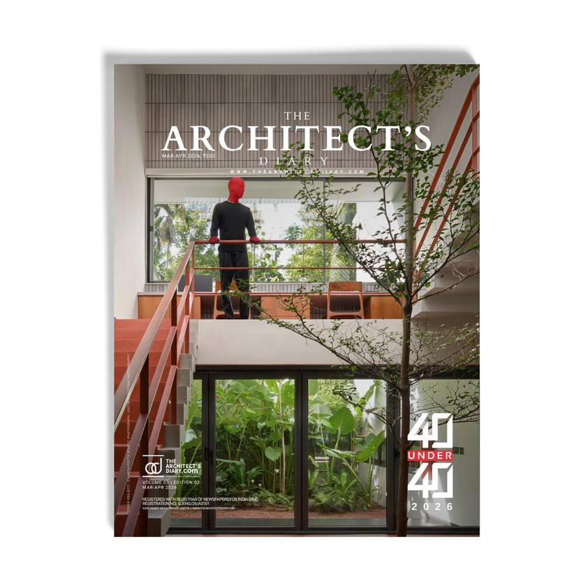 The Architect's Diary.com Magazines(Architect Design Magazine TAD Print Magazine Subscription, Mar-Apr 2026)