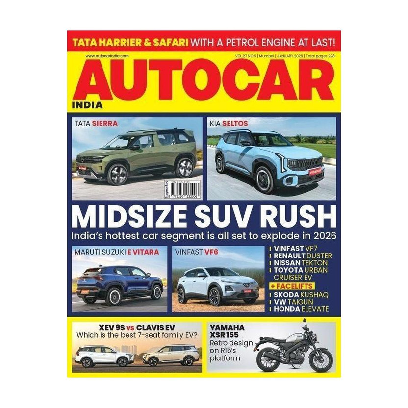 Autocar India 1 year Subscription Magazines(English)