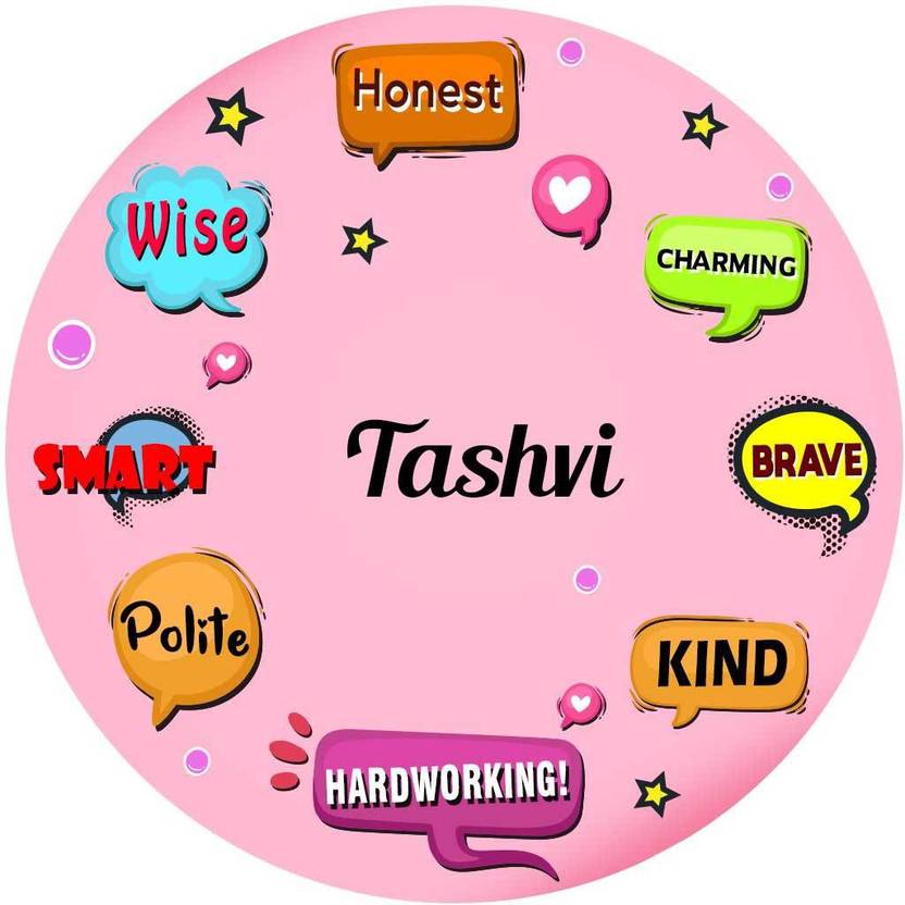 ARTBUG Stylish Fridge Gift for Son, Daughter, Kids, Friend, Name Tashvi Fridge