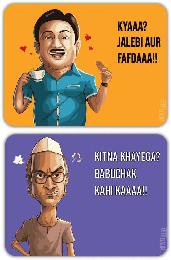 Gangaur Enterprises Jethalal & Bapuji Taarak Mehta Ka Ooltah Chashmah