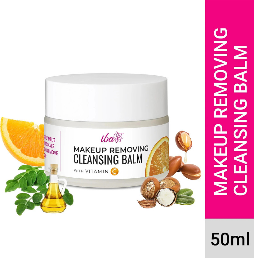 Iba Makeup Removing Cleansing Balm Hydrates & Nourishes Skin for All Skin Type Makeup Remover(50 ml)