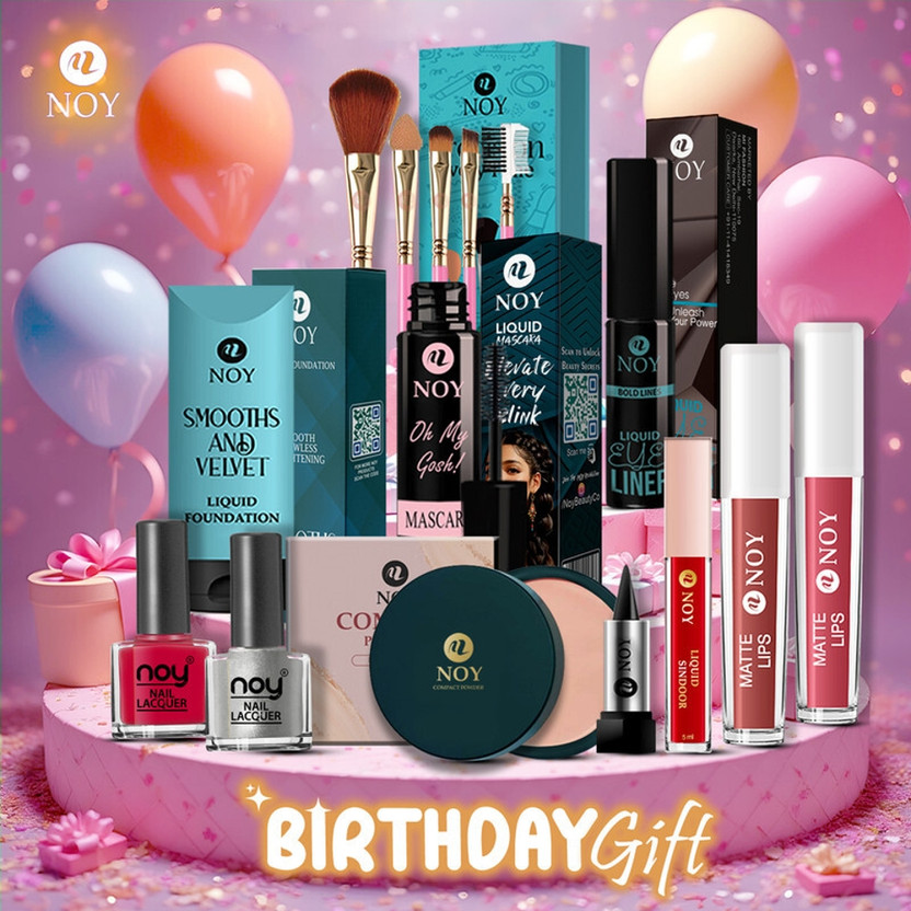 NOY Festive Special Makeup Kit for Women Best Gift for Wife & Girlfriend #ny38(Pack of 15)