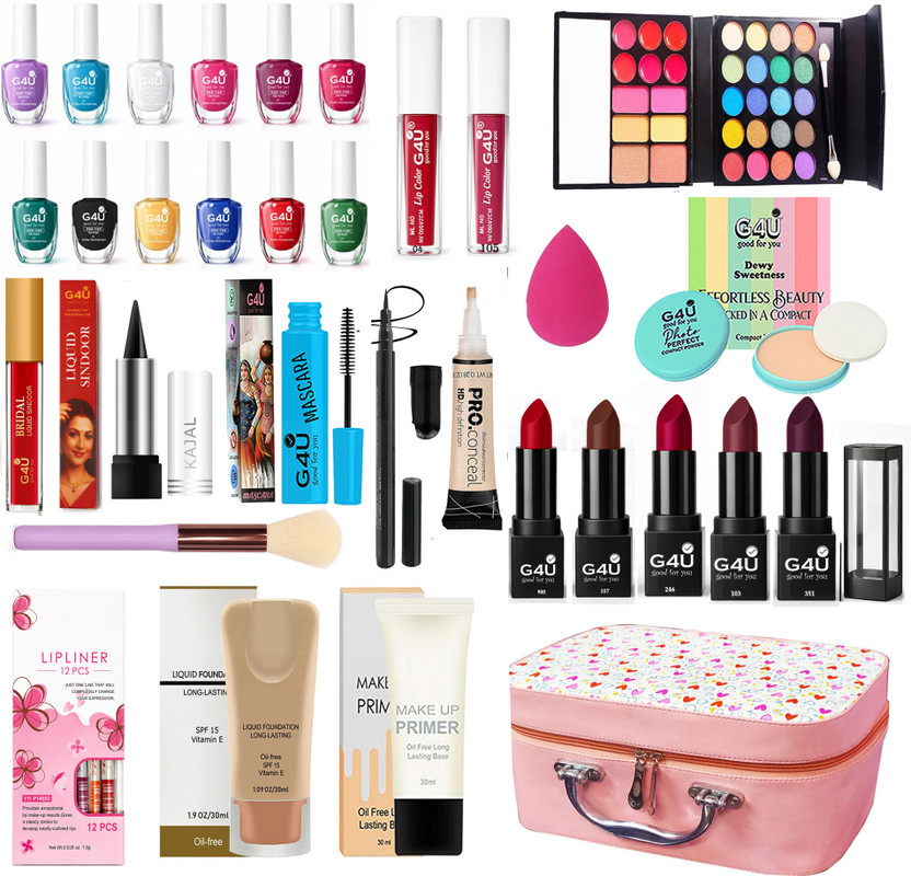 G4U All in one makeup kit for Women(Pack of 41)