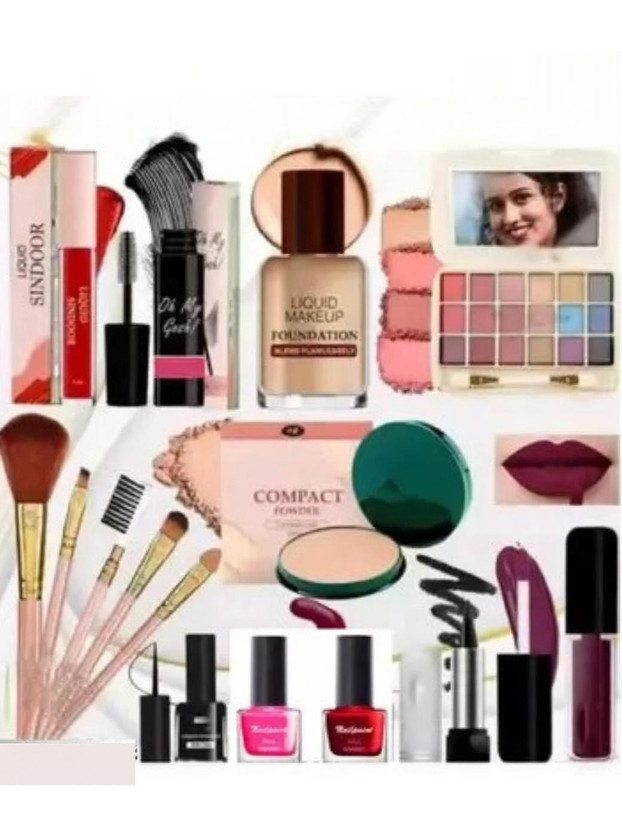 Valhalla 11 items face makeup set for girls & women(Pack of 11)