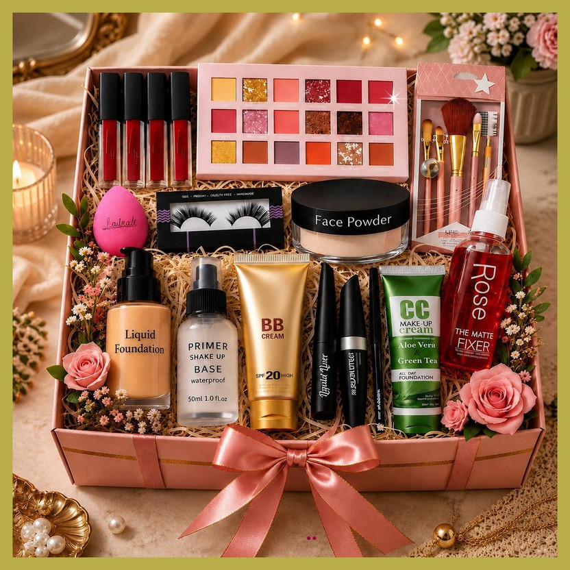huge leaf Radiant Skincare Cosmetic Set(Pack of 12)