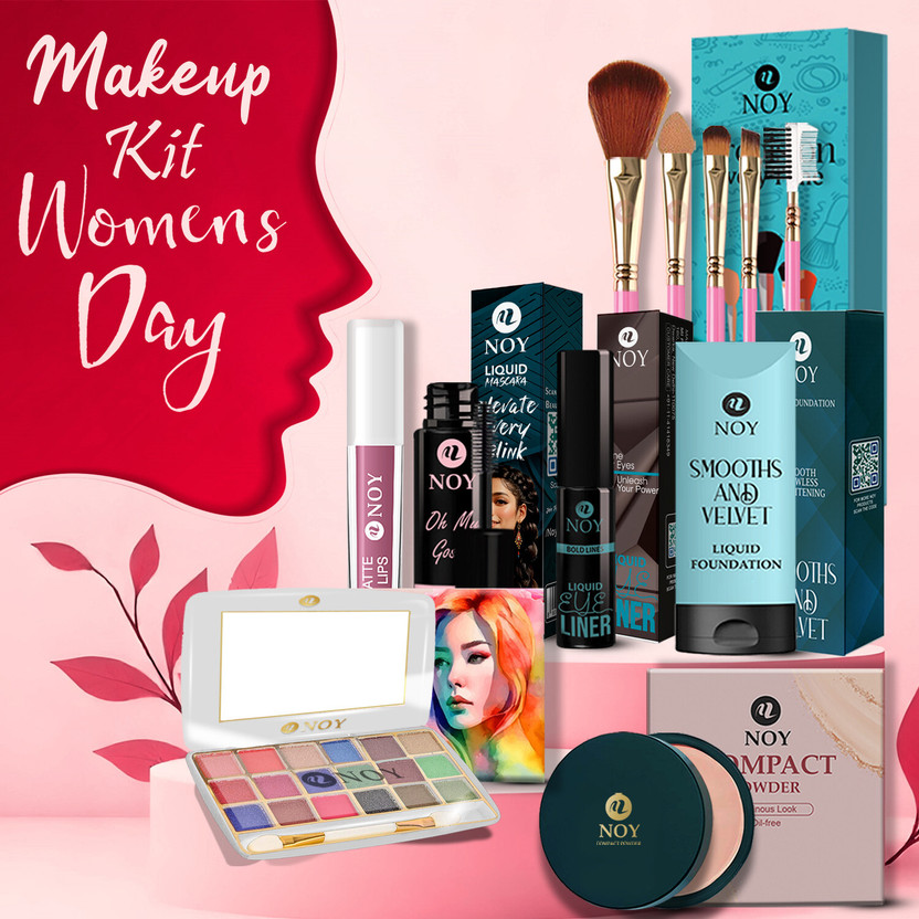 NOY Celebrate Womens Day With The Ultimate Makeup Kit Gift For Her To Look Gorgeous(Pack of 11)