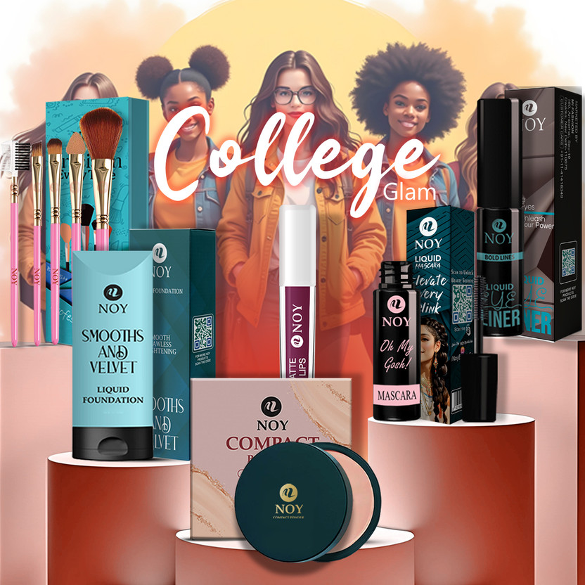 NOY Makeup Kit For Women & College Girls Complete Set For Flawless Beauty Everyday(Pack of 10)
