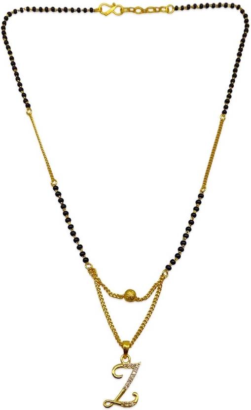 Mangalsutra name pendant clearance