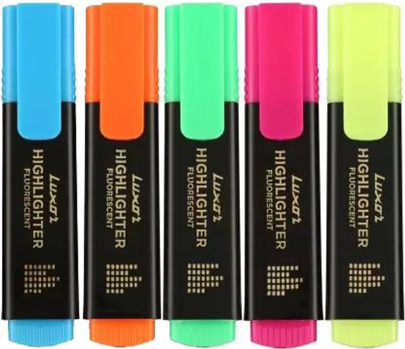 highlighter yellow tie
