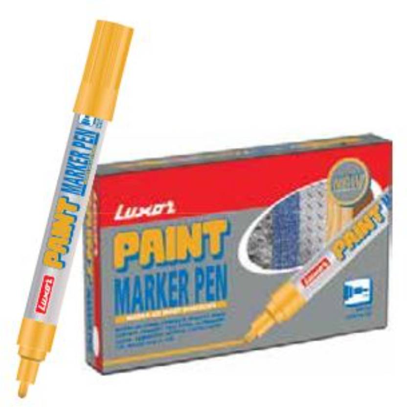 Flipkart.com | LUXOR 902 Paint Marker Black Pack of 10 - paint marker