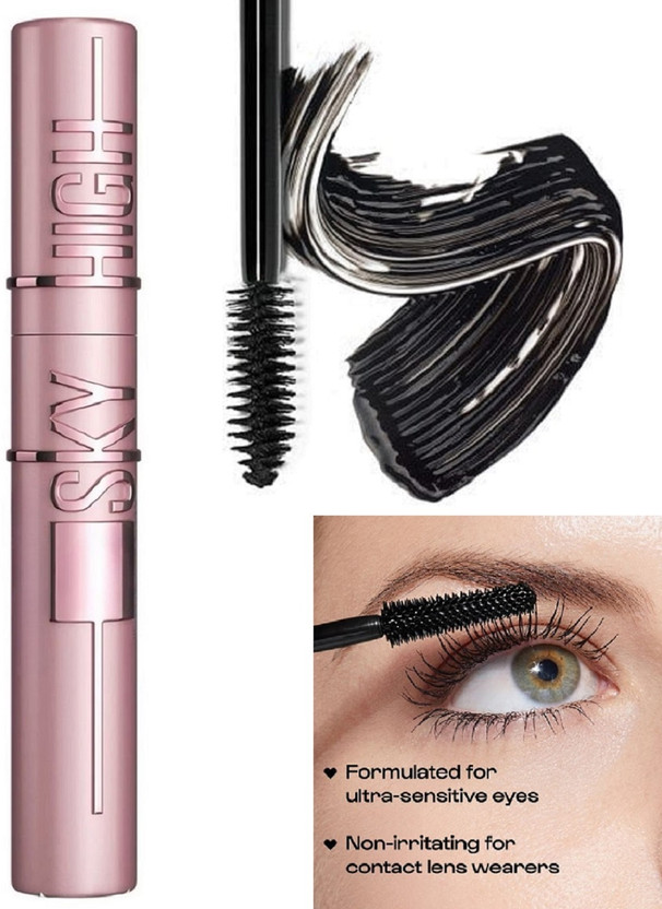 Gaurna Waterproof Volume Mascara for Fuller Lashes 9 g(Black)