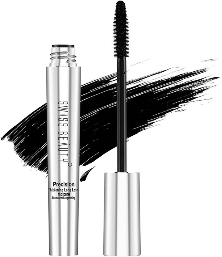 SWISS BEAUTY Waterproof Volume Mascara | Smudge Proof Curling Mascara For Eye Makeup 8.5 ml(Jet Black)