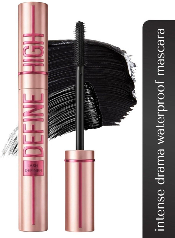 LACASA BEAUTY CARE Define High Waterproof Mascara, Lengthening & Volumizing Mascara, Smudge-Proof 12 ml(Very Black)