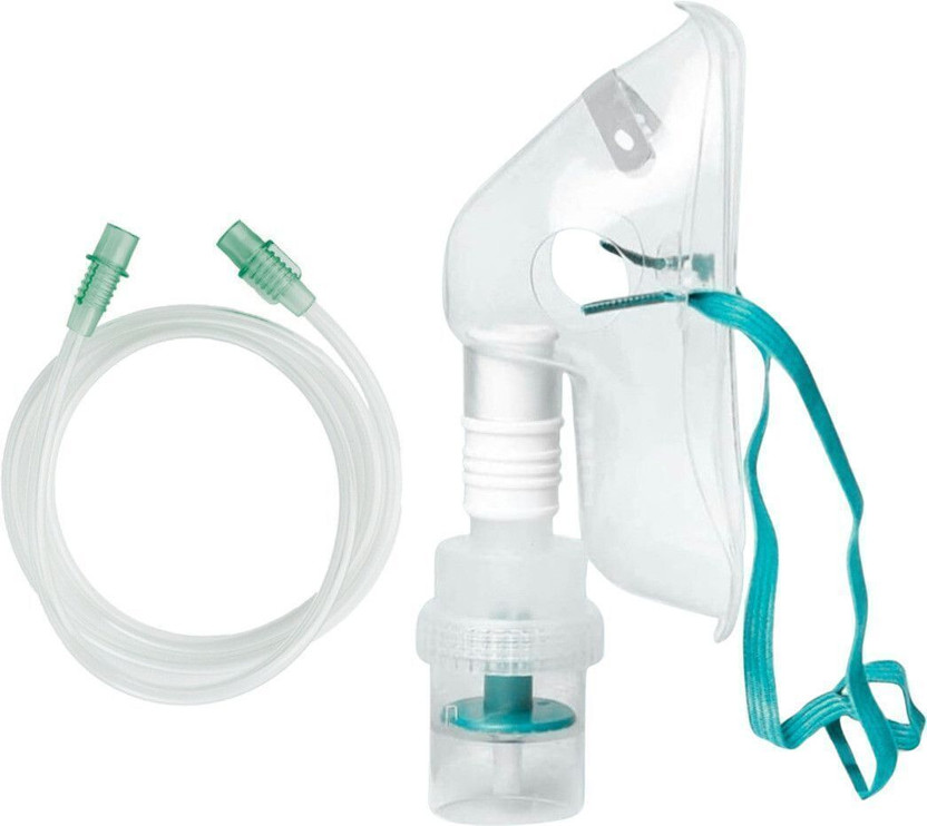 Bos Medicare Surgical Nebulizer Mask Adult Suitable for any Nebulizer Adultmask1 Reusable(Transparent, M, Pack of 1)